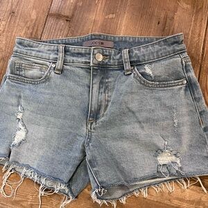 Joe’s jeans women’s denim shorts. Size 26. Light blue denim